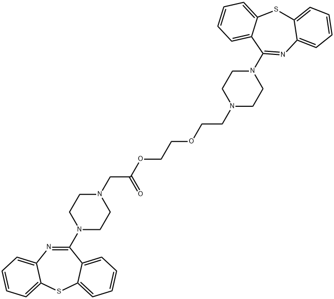 喹硫平杂质18 结构式