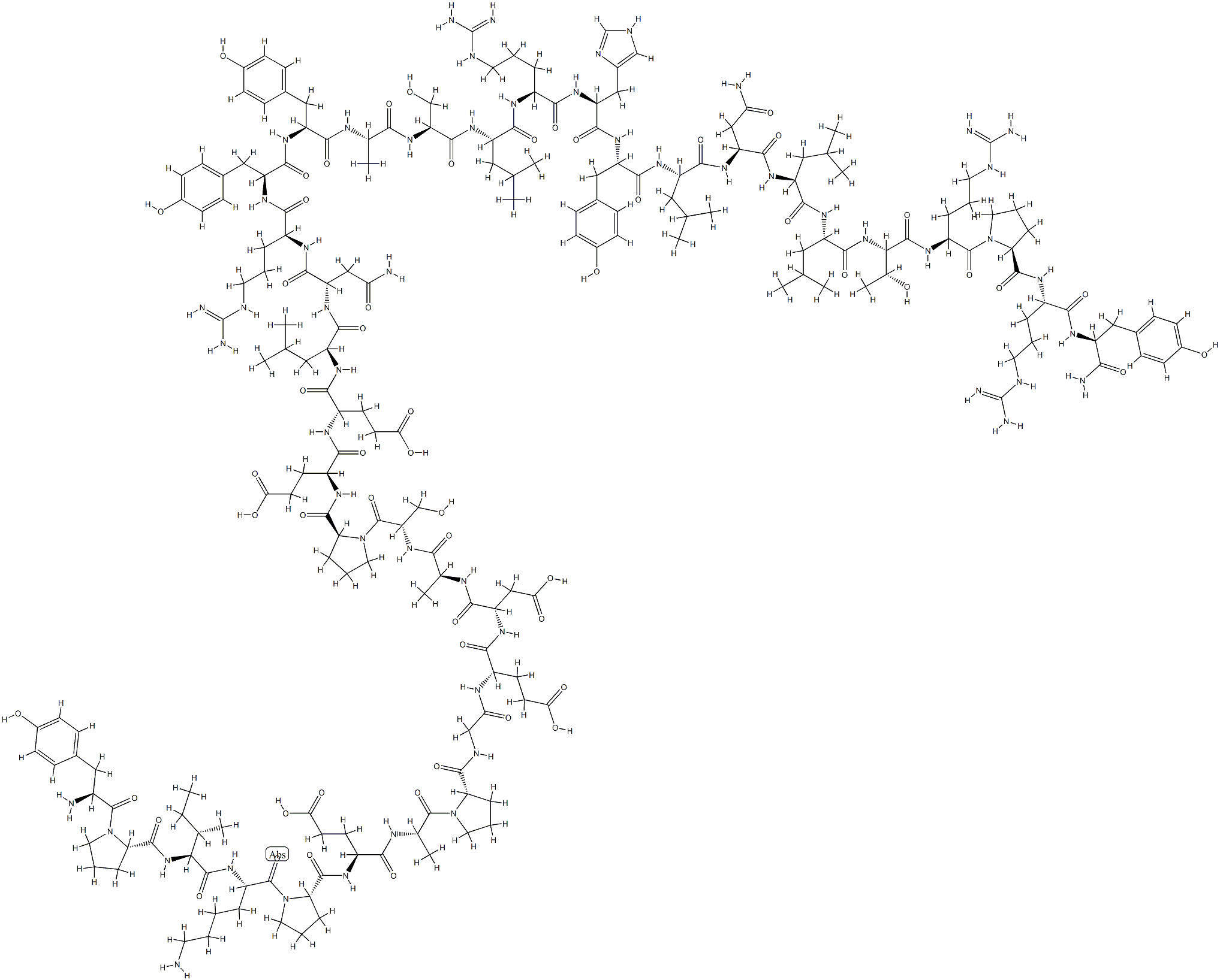 (LEU31,PRO34)-PEPTIDE YY (HUMAN) TRIFLUOROACETATE SALT 结构式