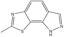 1H-Pyrazolo[4,3-g]benzothiazole,7-methyl-(8CI,9CI) 结构式