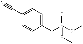 Phosphorsure, [4-cyanophenyl)methyl]-, Dimethylester 结构式