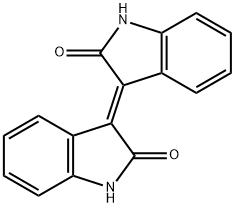 異靛藍 结构式