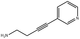 3-Butyn-1-amine,4-(3-pyridinyl)-(9CI) 结构式