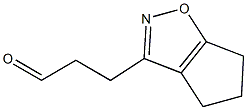 4H-Cyclopent[d]isoxazole-3-propanal,5,6-dihydro-(9CI) 结构式