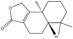 密叶辛木素 结构式