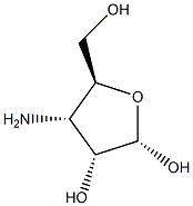 alpha-D-Ribofuranose,3-amino-3-deoxy-(9CI) 结构式