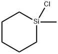 1-氯-1-甲基硅杂环己烷 结构式