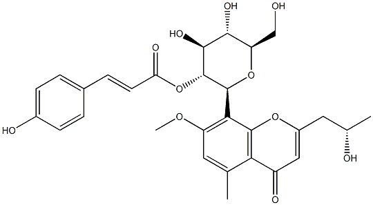 芦荟新苷 D 结构式