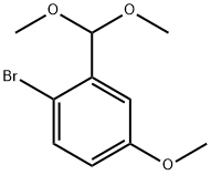 1-bromo-2-(dimethoxymethyl)-4-methoxybenzene 结构式