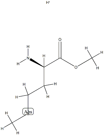 D-Methionine,  methyl  ester,  conjugate  monoacid  (9CI) 结构式