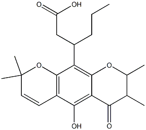 CALOFOLIC ACID D 结构式