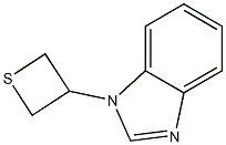 1H-Benzimidazole,1-(3-thietanyl)-(9CI) 结构式