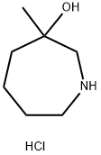 3-甲基吖庚环-3-醇盐酸 结构式