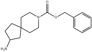 苯甲基 2-氨基-8-氮杂螺[4.5]癸烷-8-甲酸基酯 结构式