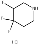 盐酸3,4,4-三氟哌啶 结构式