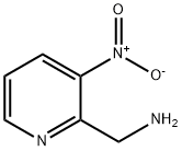 (3-硝基吡啶-2-基)甲胺 结构式