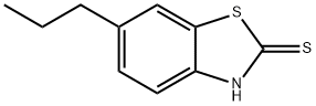 2(3H)-Benzothiazolethione,6-propyl-(9CI) 结构式