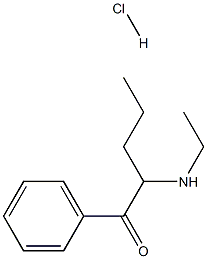 α-乙基氨基五苯酮（盐酸盐） 结构式