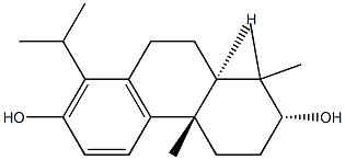 14-Isopropylpodocarpa-8,11,13-triene-3α,13-diol 结构式