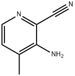 2-Pyridinecarbonitrile,3-amino-4-methyl-(9CI) 结构式