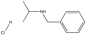 N-苄基异丙胺盐酸盐 结构式