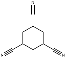 1,3,5-环己三腈(顺反异构体混和物) 结构式