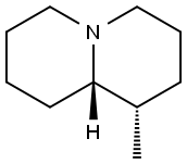 (1S,9aα)-Octahydro-1-methyl-2H-quinolizine 结构式