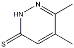 3(2H)-Pyridazinethione,5,6-dimethyl-(9CI) 结构式