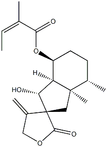 (-)-Bakkenolide C 结构式