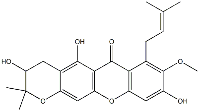 MANGOSTANOL 结构式