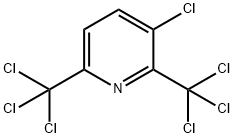 Pyridine 3-chloro-2,6-bis[trichloromethyl]- 结构式