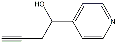 4-Pyridinemethanol,alpha-2-propynyl-(9CI) 结构式