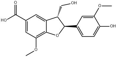 肥牛木素 结构式