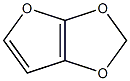 .ALPHA.-D-GLUCOFURANOSE, 3-DEOXY-3-FLUORO-1,2-O-(1-METHYLETHYLIDENE)- 结构式