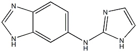 1H-Benzimidazol-5-amine,N-1H-imidazol-2-yl-(9CI) 结构式