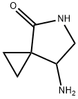 5-Azaspiro[2.4]heptan-4-one,7-amino-(9CI) 结构式