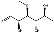 6-Deoxy-3-O-methyl-L-altrose 结构式