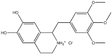 Tretoquinol hydrochloride
 结构式