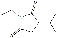 2,5-Pyrrolidinedione,1-ethyl-3-(1-methylethyl)-(9CI) 结构式