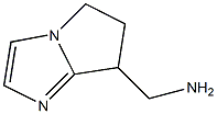 5H-Pyrrolo[1,2-a]imidazole-7-methanamine,6,7-dihydro-(9CI) 结构式