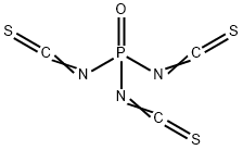 Phosphoric triisothiocyanate 结构式