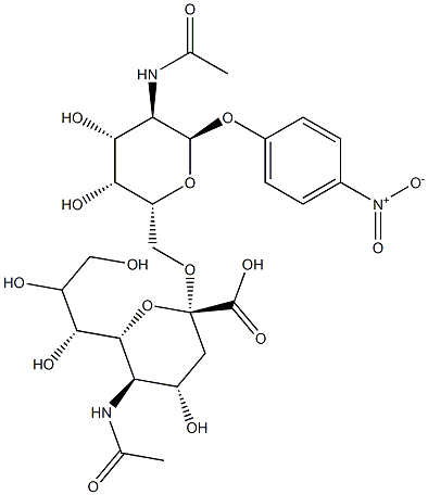 NEU5ACΑ(2-6)GALNAC-Α-PNP 结构式