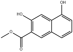 甲基 3,5-二羟基-2-萘酯 结构式