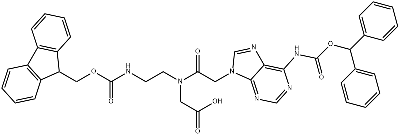 PNA-腺嘌呤单体 结构式
