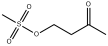 methyl β-methylsulfonyloxyethyl ketone 结构式