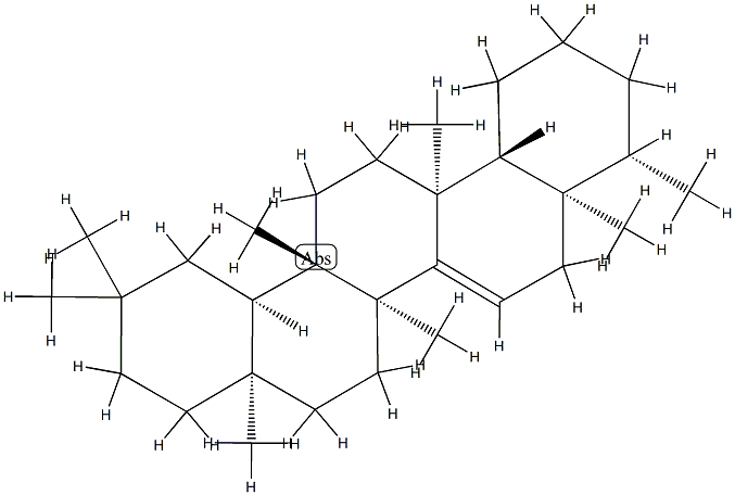 Friedela-7-ene 结构式