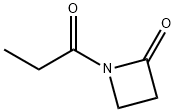 2-Azetidinone,1-(1-oxopropyl)-(9CI) 结构式