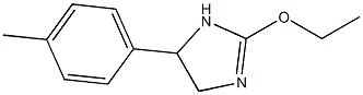 1H-Imidazole,2-ethoxy-4,5-dihydro-4-(4-methylphenyl)-(9CI) 结构式