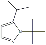 1H-Pyrazole,1-(1,1-dimethylethyl)-5-(1-methylethyl)-(9CI) 结构式
