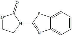 2-Oxazolidinone,3-(2-benzothiazolyl)-(9CI) 结构式