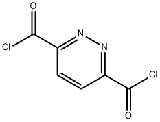 3,6-Pyridazinedicarbonyl dichloride (9CI) 结构式